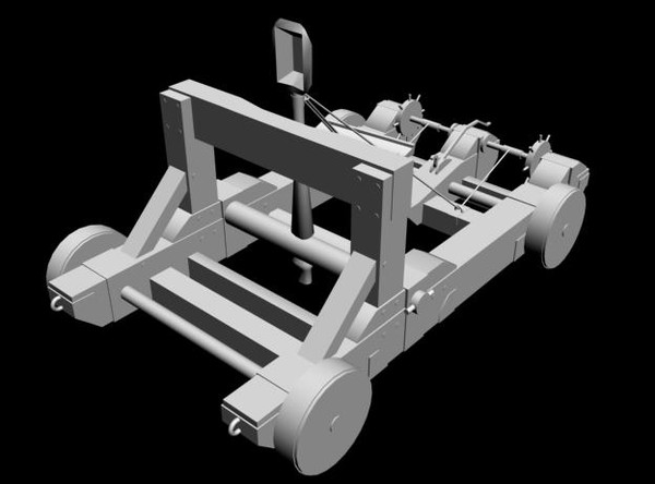 3ds max catapult - Catapult by Sjors boomschors